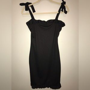 Short black dress